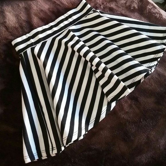 Striped shirt skirt