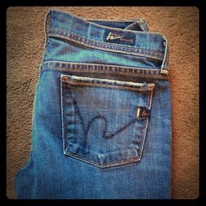 Citizens of humanity size 27 RESERVED for trade.