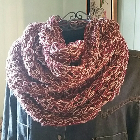 Hand made Crocheted Prayer Shawl Scarf Wrap - Picture 2 of 4