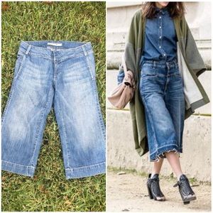 Joe's Jeans gaucho crop jeans TRENDY!
