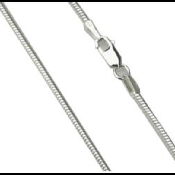 16 in Roundsnake 925 Sterling Silver Chain