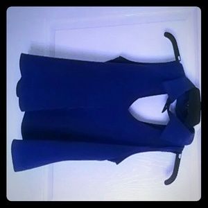 Royal blue blouse