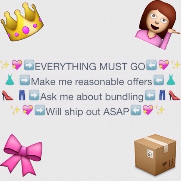 Everything must go!!!