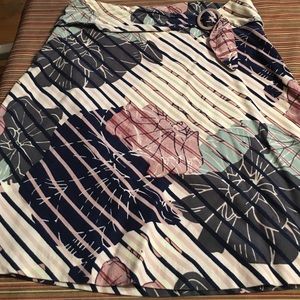 Anthropologie courdory Aline printed skirt