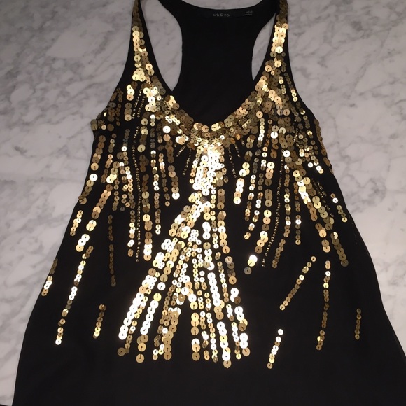 Ark&co sequined shirt