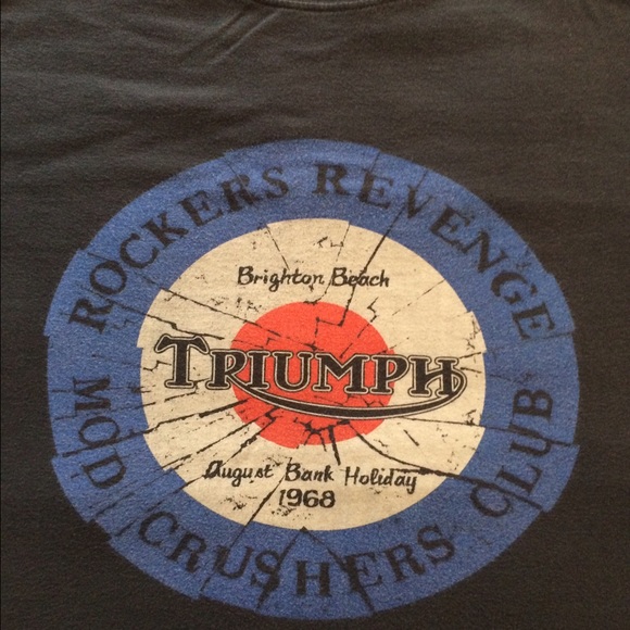 SOLD! Triumph Motorcycle T Shirt