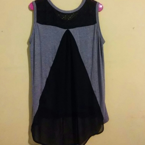 Black & Gray Women's Tank - Picture 2 of 4