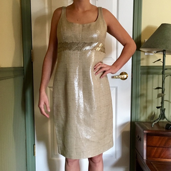 Carmen Marc Valvo size 6 dress + jacket - Picture 2 of 4