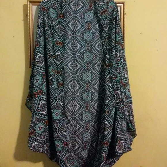 Kohl's Aztec Print Cardigan