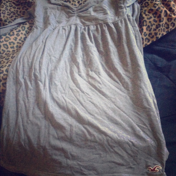 Hollister strapless dress