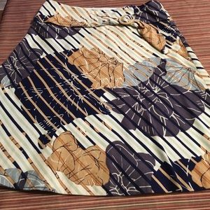 Aline courdory printed skirt from Anthropologie