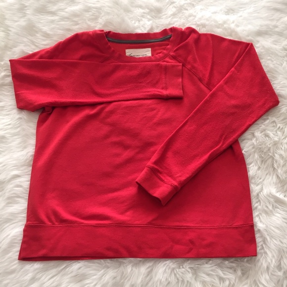 Two by Vince Camuto Red Crew Sweater