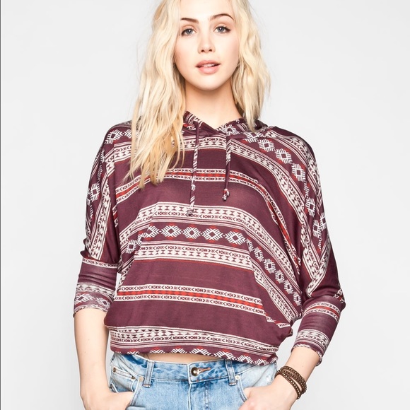 NWOT Tribal Full Tilt Sweatshirt cropped