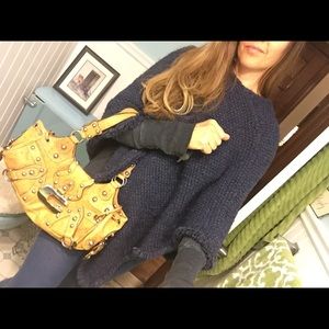 GUESS studded leather bag