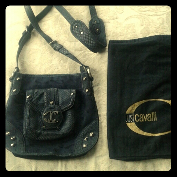 Authentic JustCavalli cross body/over shoulder bag