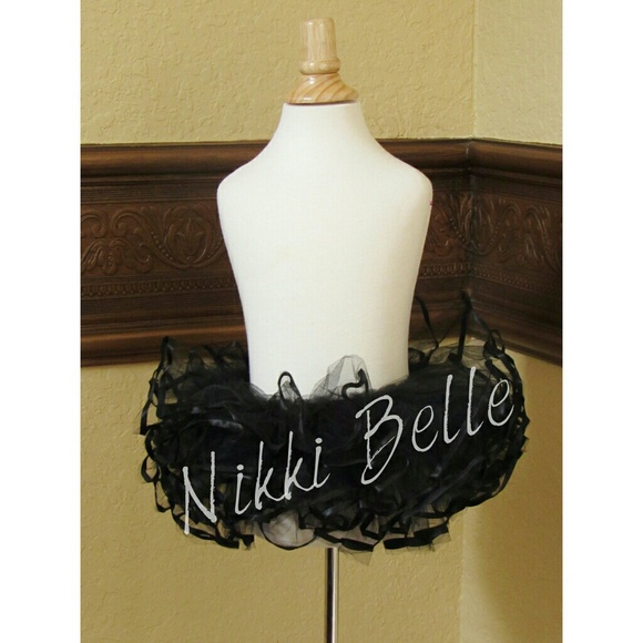 Princess Couture Black Tutu Size 3T - 5T