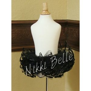 Princess Couture Black Tutu Size 3T - 5T