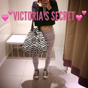 Victoria's Secret PINK Zebra Sequin Tote Bag