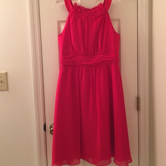 Pink formal dress!