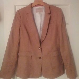 Banana republic hacking tweed blazer