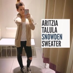 Aritzia Talula Snowden Sweater