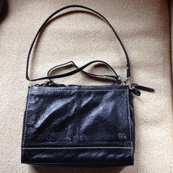 The Sak Iris Leather Demi Clutch