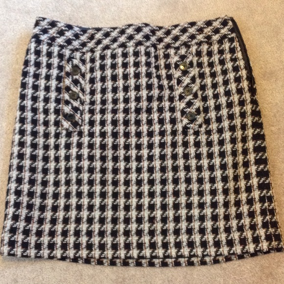 LOFT Dresses & Skirts - LOFT Houndstooth Skirt