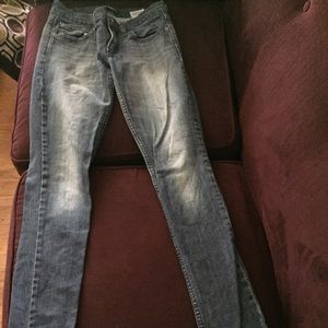 Levi super low jeans