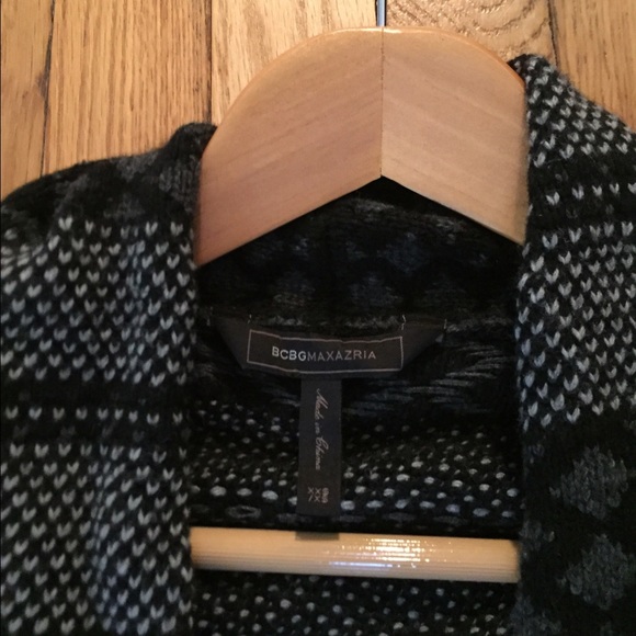 SOLD BCBG MaxAzria Sweater Jacket. - Picture 3 of 4