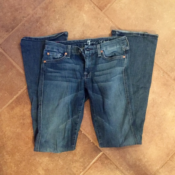 7 for all Mankind Bootcut A Pocket Jeans - Picture 1 of 3