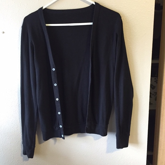 American Apparel black cardigan