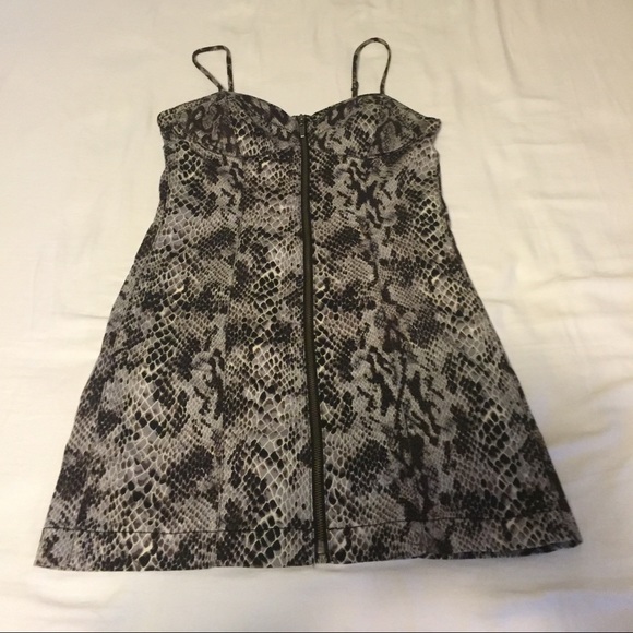 Guess snake print dress