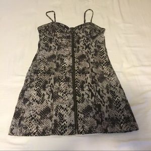 Guess snake print dress