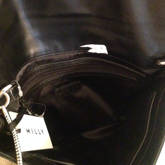 NWT Milly from Saks-fifth-avenue Blue snake clutch