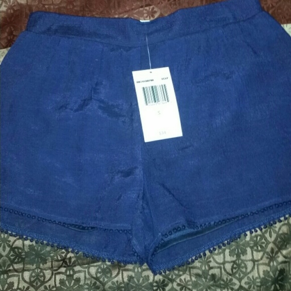 Navy blue shorts