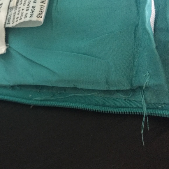 Sherri hill 1403 Aqua - Picture 3 of 3