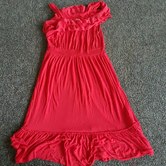 Red dress
