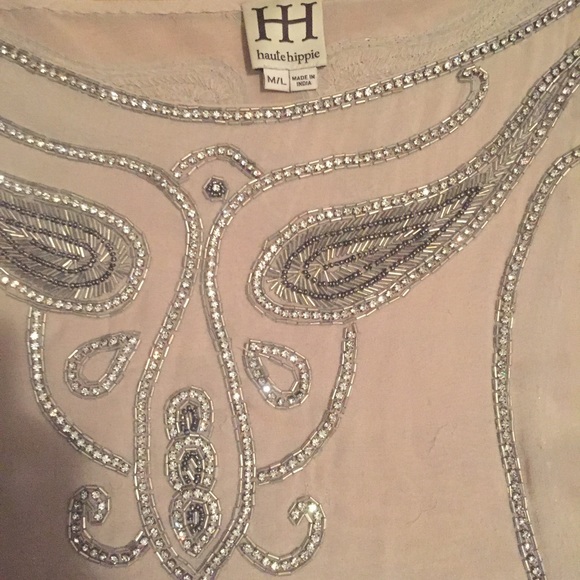 Haute Hippie Embellished Top - Picture 2 of 4