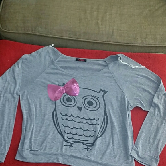 Long sleeve crop tee