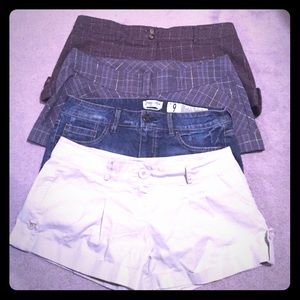 Four Pairs of Shorts bundle!