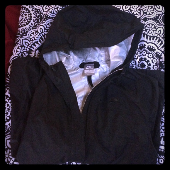 Nike Jackets & Blazers - NIKE FitStorm Black Rain Jacket