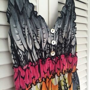 Lucy Love Funky Feathers Dress