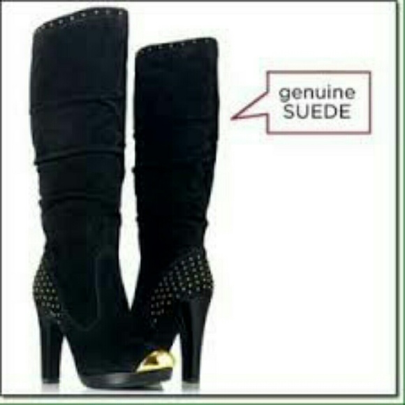 Forever Paula Abdul Black & Gold Stud*FLASHSALE**