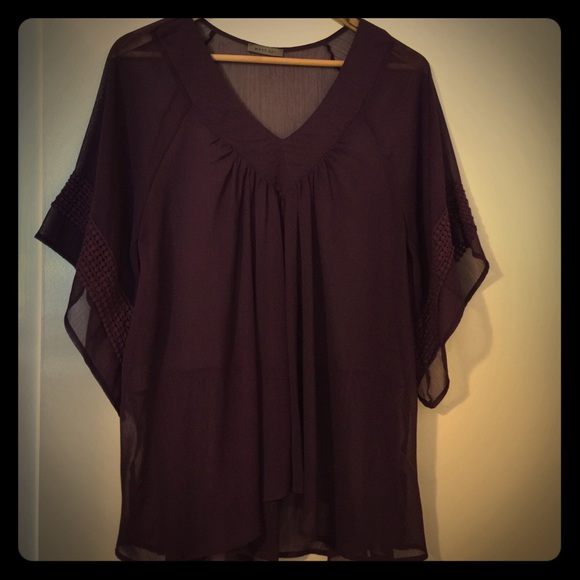 West Kei. Purple Blouse/Top