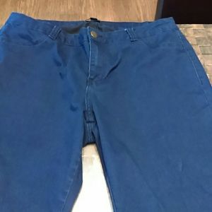 Navy blue jeans/jeggings