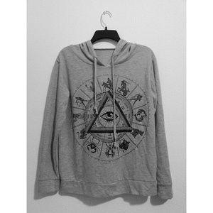 All seeing eye Astrology Zodiac hoodie(FIRM PRICE)