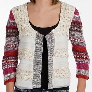 Gimmicks by BKE Laced Cardigan