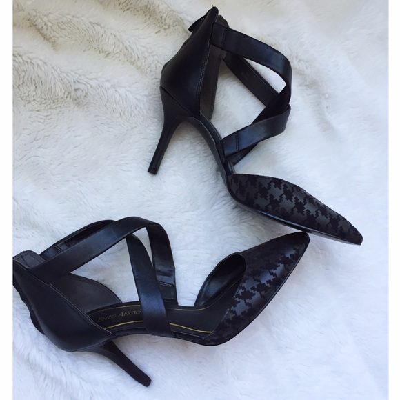 Enzo Angiolini Shoes - Enzo Angiolini houndstooth pumps