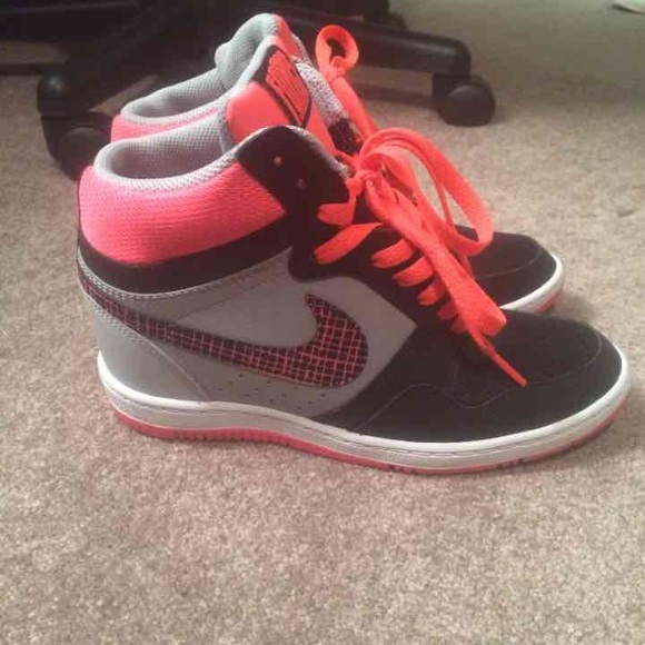 Nike force wedge shoes
