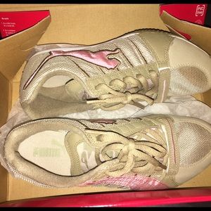 Gravel/ Sponge beige/ orchild pink puma 👟